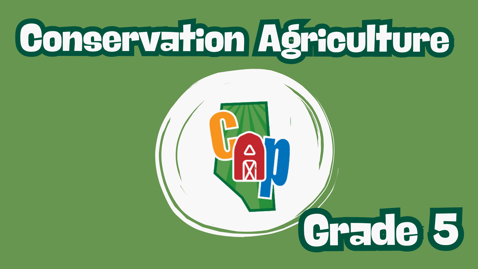 Course Image Conservation Agriculture - Gr. 5
